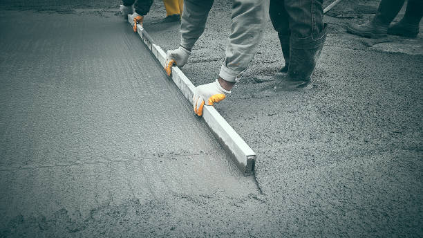 Concrete walkway installation in Koloa, HI